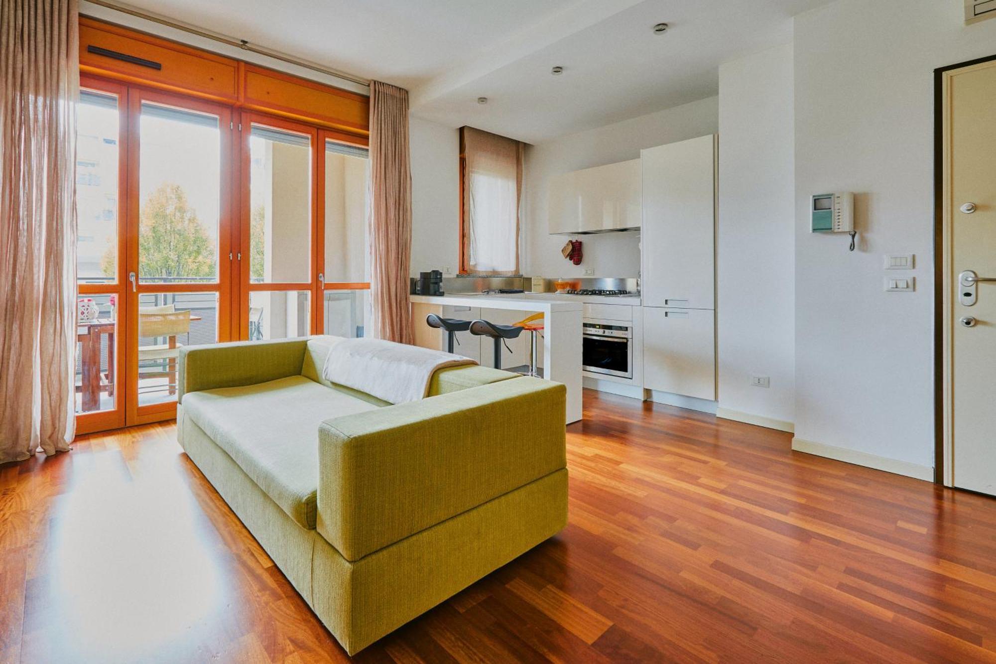 Il Comfort Dello Spazio, In Un Bilocale Apartamento