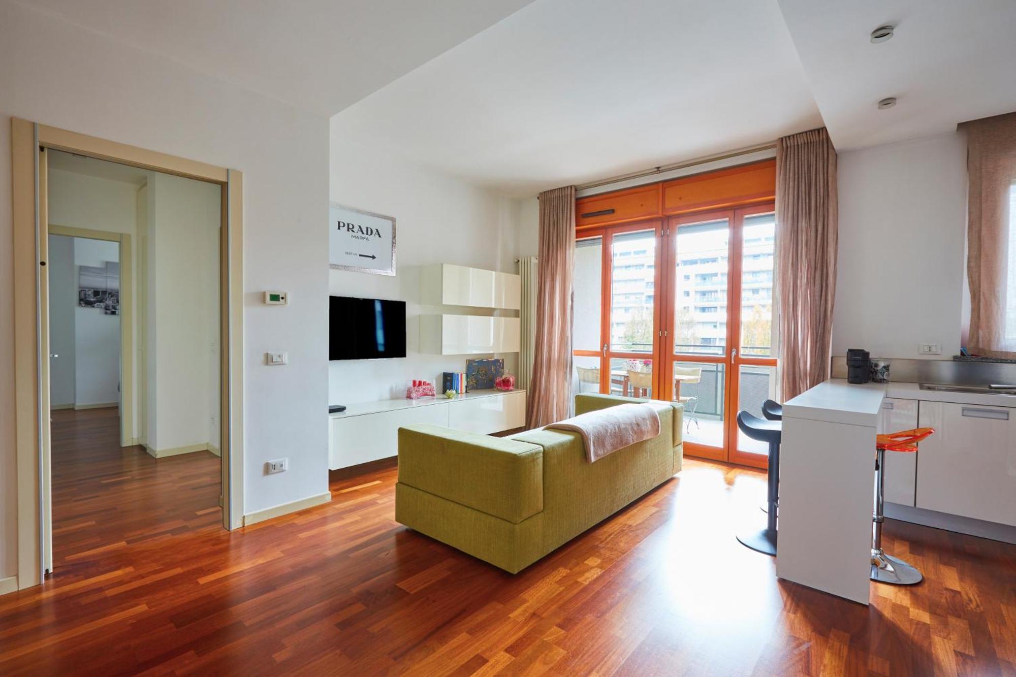 Il Comfort Dello Spazio, In Un Bilocale Apartamento *